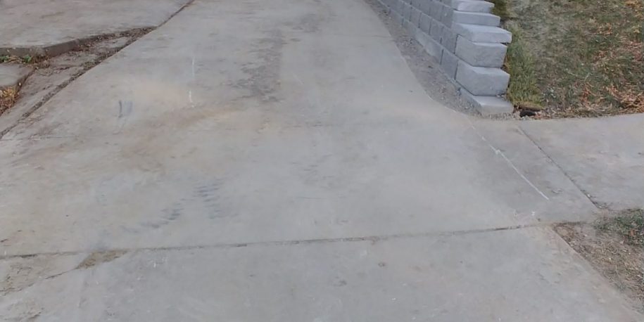 Replacement Retaining Wall & Driveway